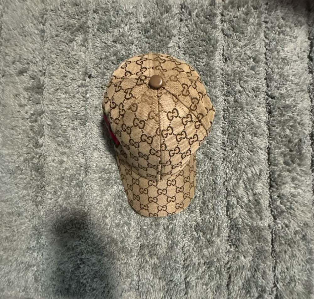 Gucci Original GG Canvas Baseball Cap with Web Detail